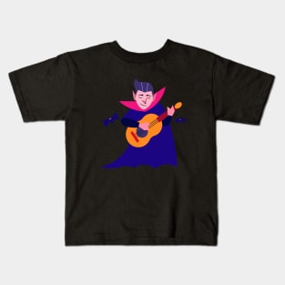 vampires with music Kids T-Shirt